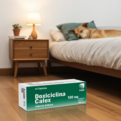 Doxiciclina Calox Ehrlichiosis Tratamiento Prolongado Mascotas Ecuador - Agro Campos® Online Store
