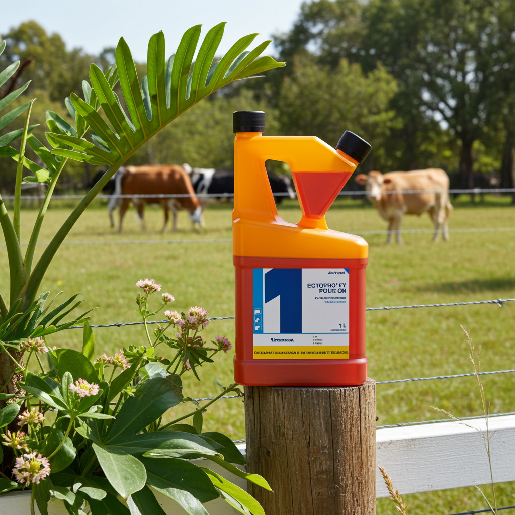Ectopro FY Pour On Solucion Topica Garrapatas Nuches Nematodos Bovinos Ecuador - Agro Campos® Online Store
