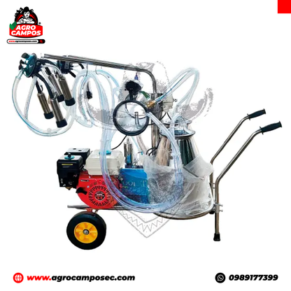 Equipo de Ordeño Ruike 2 Puestos 110 V Gasolina