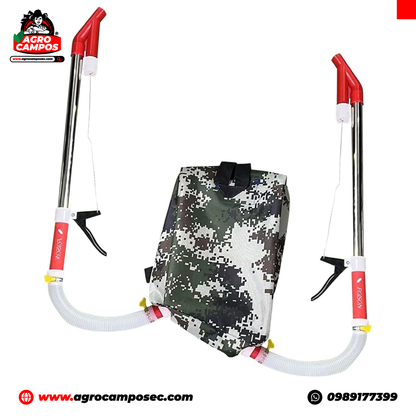 Fertilizadora Manual Tipo Mochila con Pistola o Bastón