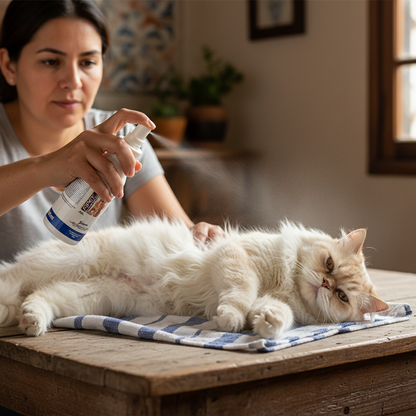 Fipet Spray Aplicacion Vientre Gato Persa Antiparasitario Felinos Ecuador - Agro Campos® Online Store
