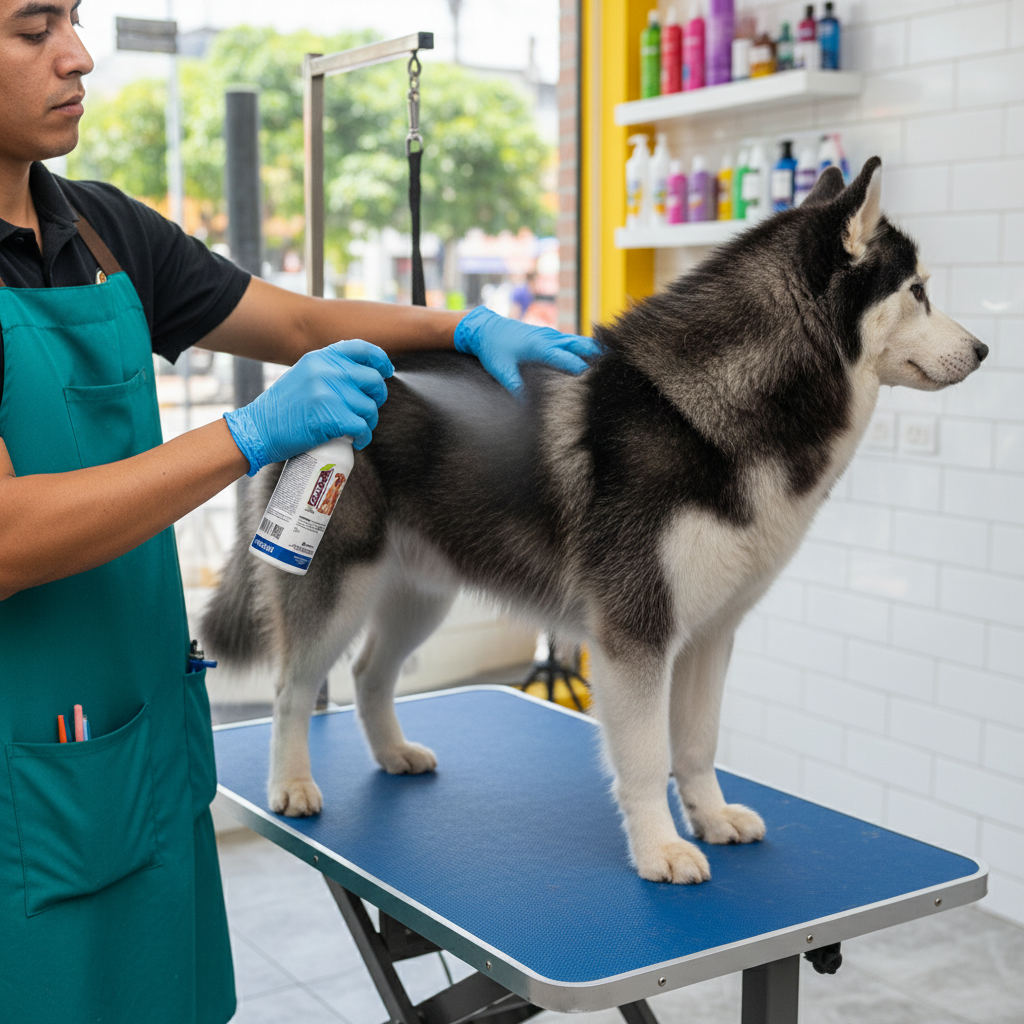 Fipet Spray Peluqueria Canina Groomer Lomo Husky Control Ectoparasitos Ecuador - Agro Campos® Online Store
