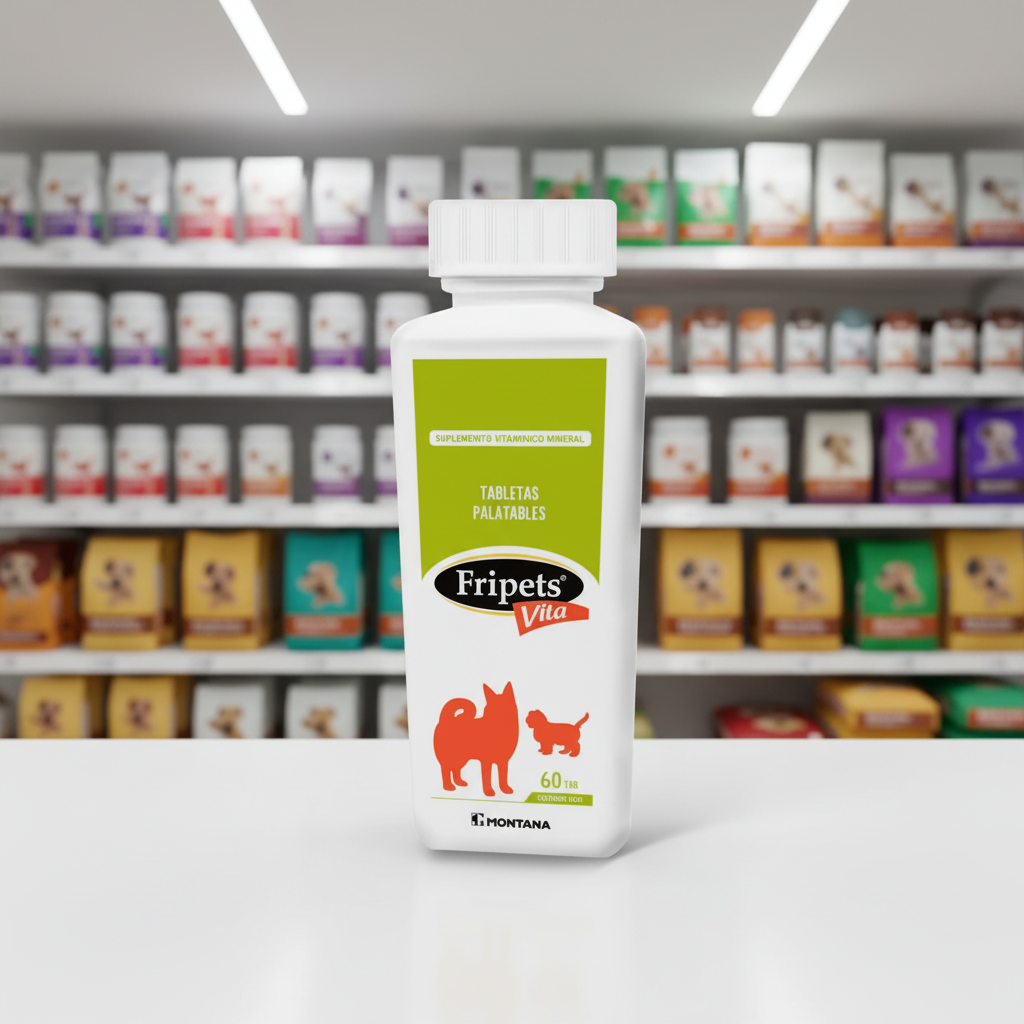 Fripets Vita Montana Frasco Multivitaminico Tienda Veterinaria Uso Canino Ecuador - Agro Campos® Online Store
