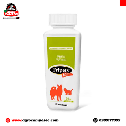 Fripets Vita Montana Suplemento Multivitaminico Mineral Caninos Crecimiento Nutricion Ecuador - Agro Campos® Online Store
