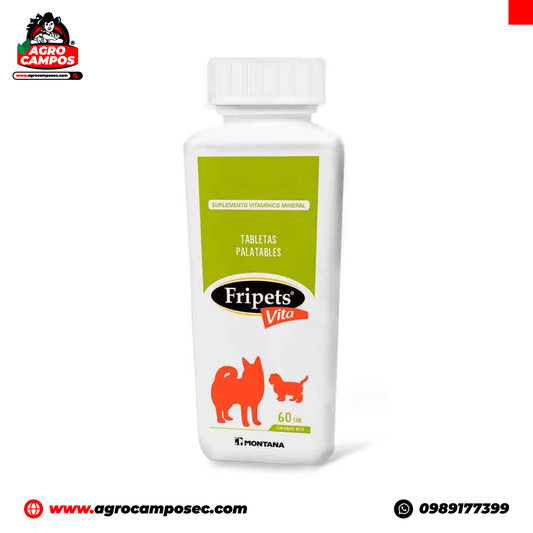 Fripets Vita Montana Suplemento Multivitaminico Mineral Caninos Crecimiento Nutricion Ecuador - Agro Campos® Online Store
