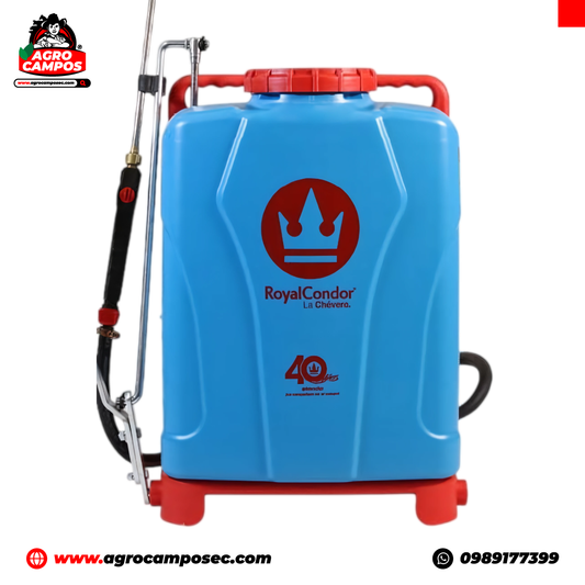 Fumigadora Manual Royal Condor La Chévere Azul