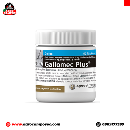 Gallomec Plus Antiparasitario