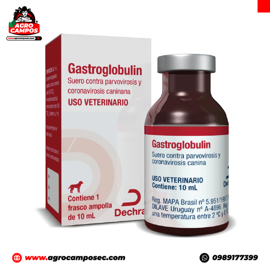 Gastroglobulin Montana Inmunoglobulinas Parvovirosis Coronavirosis Canina Inmunidad Pasiva Ecuador - Agro Campos® Online Store
