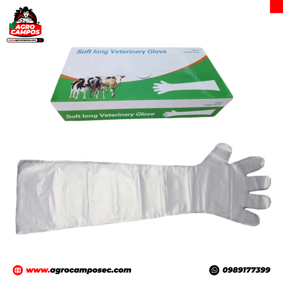 Guantes Ginecologicos Veterinarios Plastico 7g Exploracion Reproductiva Animales Produccion Ecuador - Agro Campos® Online Store