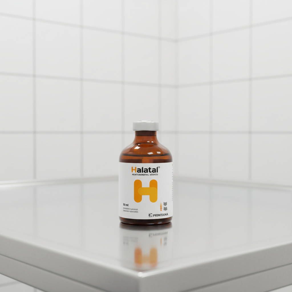 Halatal Montana Frasco 50ml Pentobarbital Anestesico Uso Veterinario Ecuador - Agro Campos® Online Store