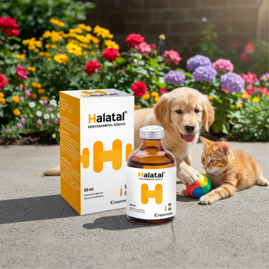 Halatal Montana Pentobarbital Anestesia Veterinaria Exterior Uso Clinico Ecuador - Agro Campos® Online Store
