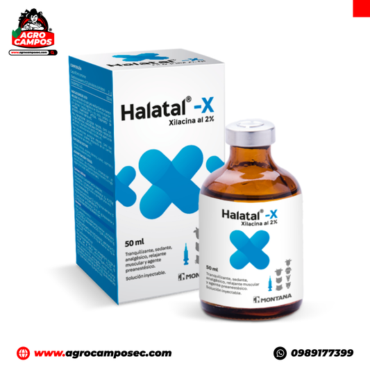 Halatal X Xilacina Agonista Alfa2 Adrenergico Sedante Analgesico Preanestesico Veterinario Ecuador - Agro Campos® Online Store