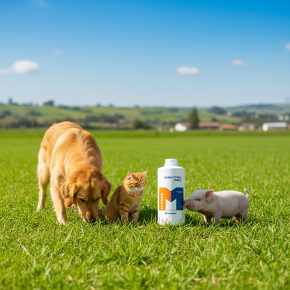 Hematotal Oral Montana Control Anemia Recuperacion Perros Gatos Campo Ecuador - Agro Campos® Online Store
