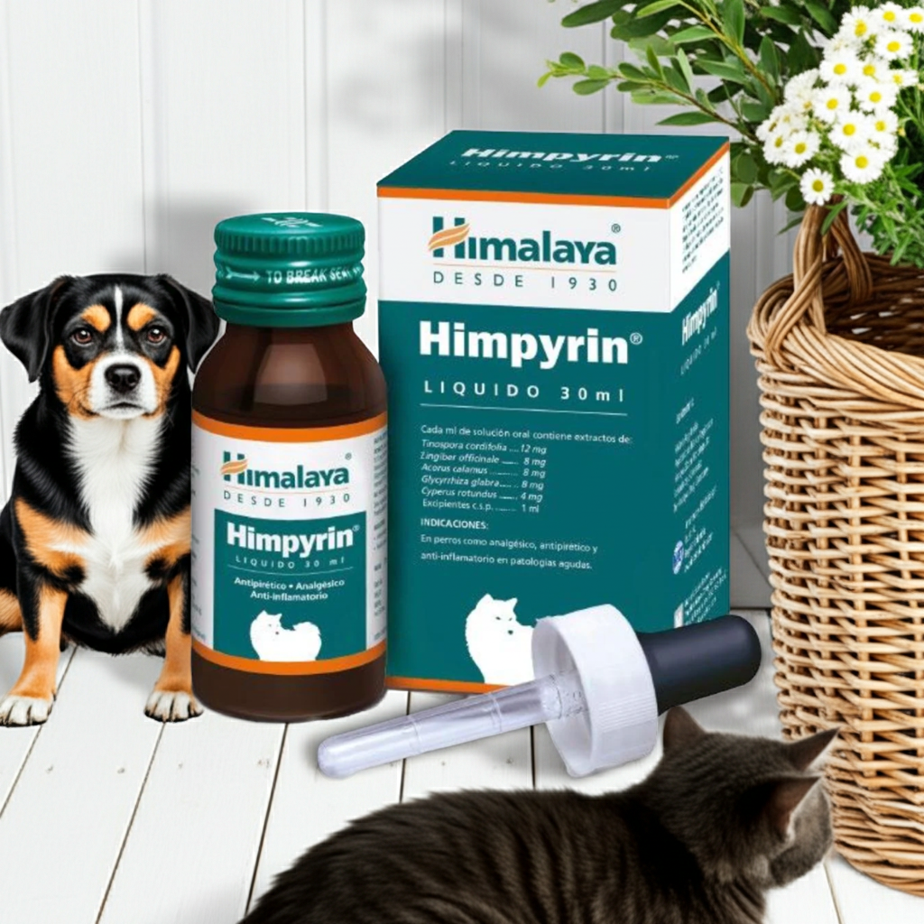 Himpyrin Liquido Alivio Dolor Mascotas Formulacion Vegetal Uso Veterinario Ecuador - Agro Campos® Online Store
