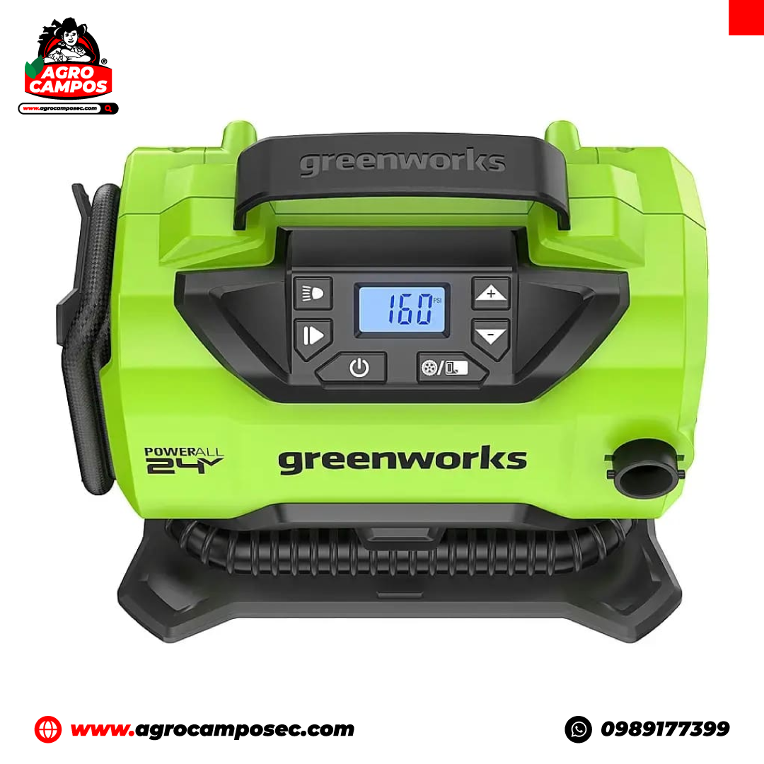 Inflador Greenworks 24V