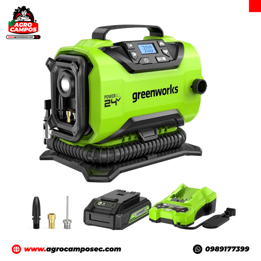 Inflador Greenworks 24V