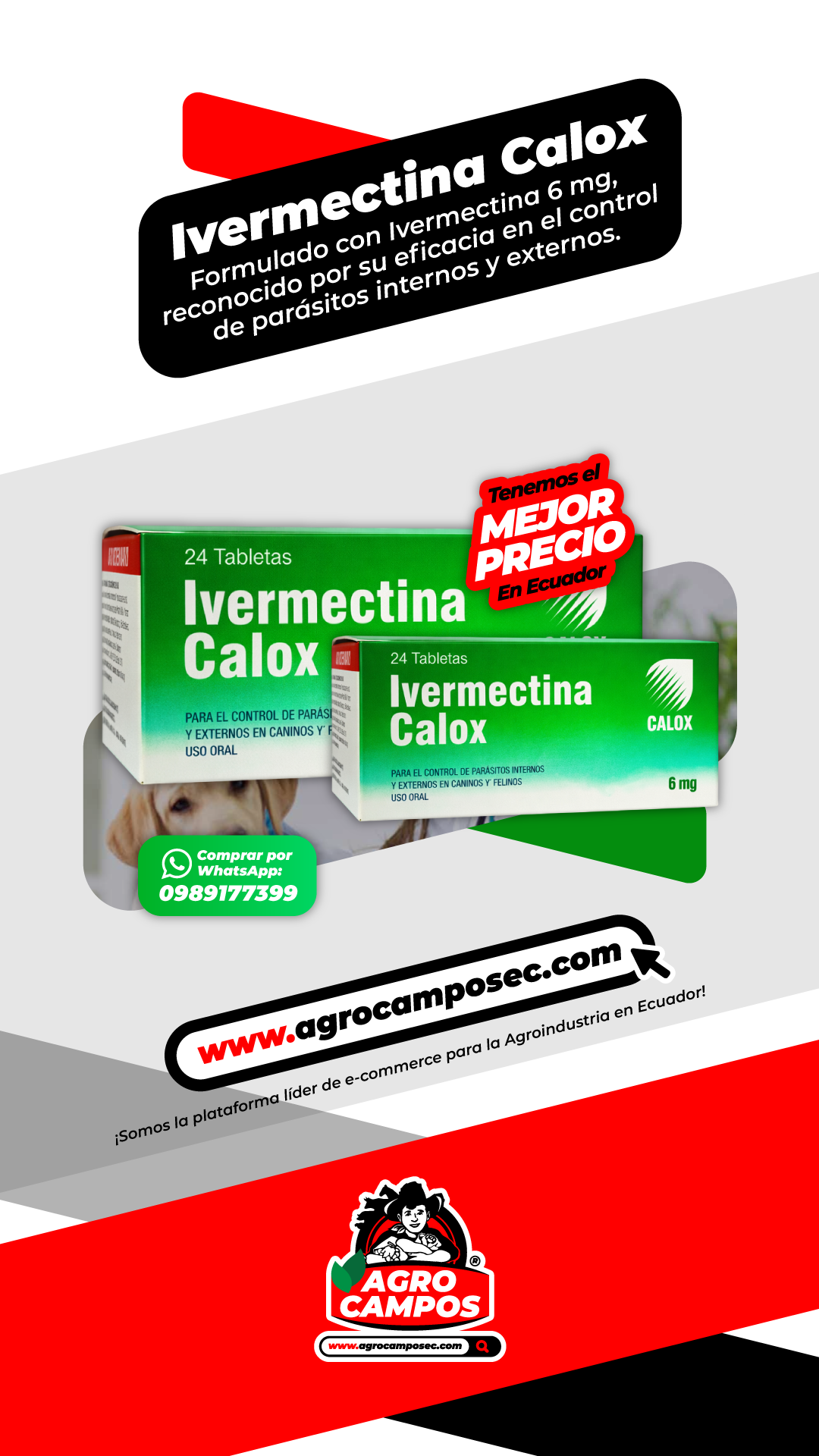 Ivermectina Calox Tabletas