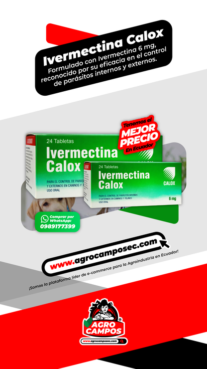 Ivermectina Calox Tabletas