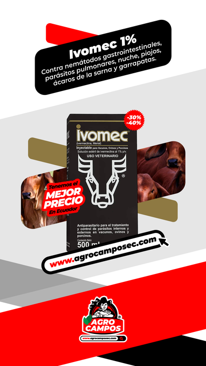 Ivomec 1% - Agro Campos