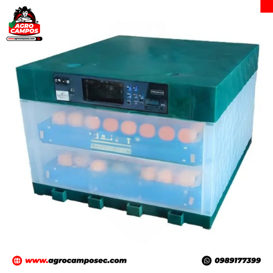 Incubadora Avícola Automática de Rodillos 128 Huevos 110 V