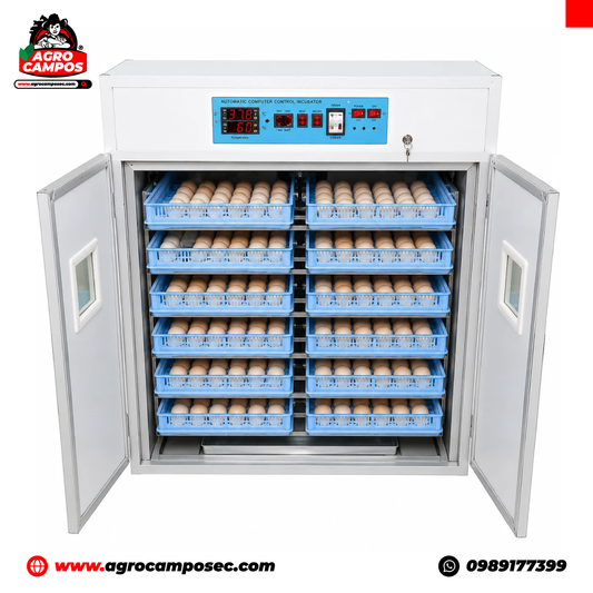 Incubadora y Nacedora Avícola Capacidad Industrial 220 V