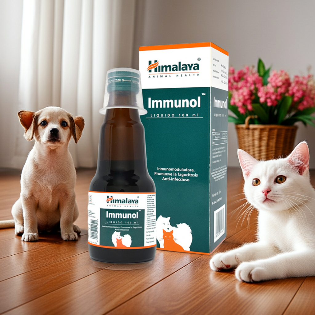 Inmunol Himalaya Siete Extractos Naturales Respuesta Inmunologica Perros Gatos Ecuador - Agro Campos® Online Store
