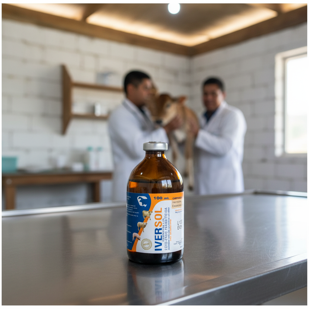 Iversol Inyectable Clinica Veterinaria Rural Ternero Ecuador - Agro Campos® Online Store
