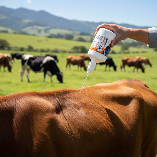 Iversol Pour On Aplicacion Lomo Vaca Potrero Control Parasitos Ecuador - Agro Campos® Online Store

