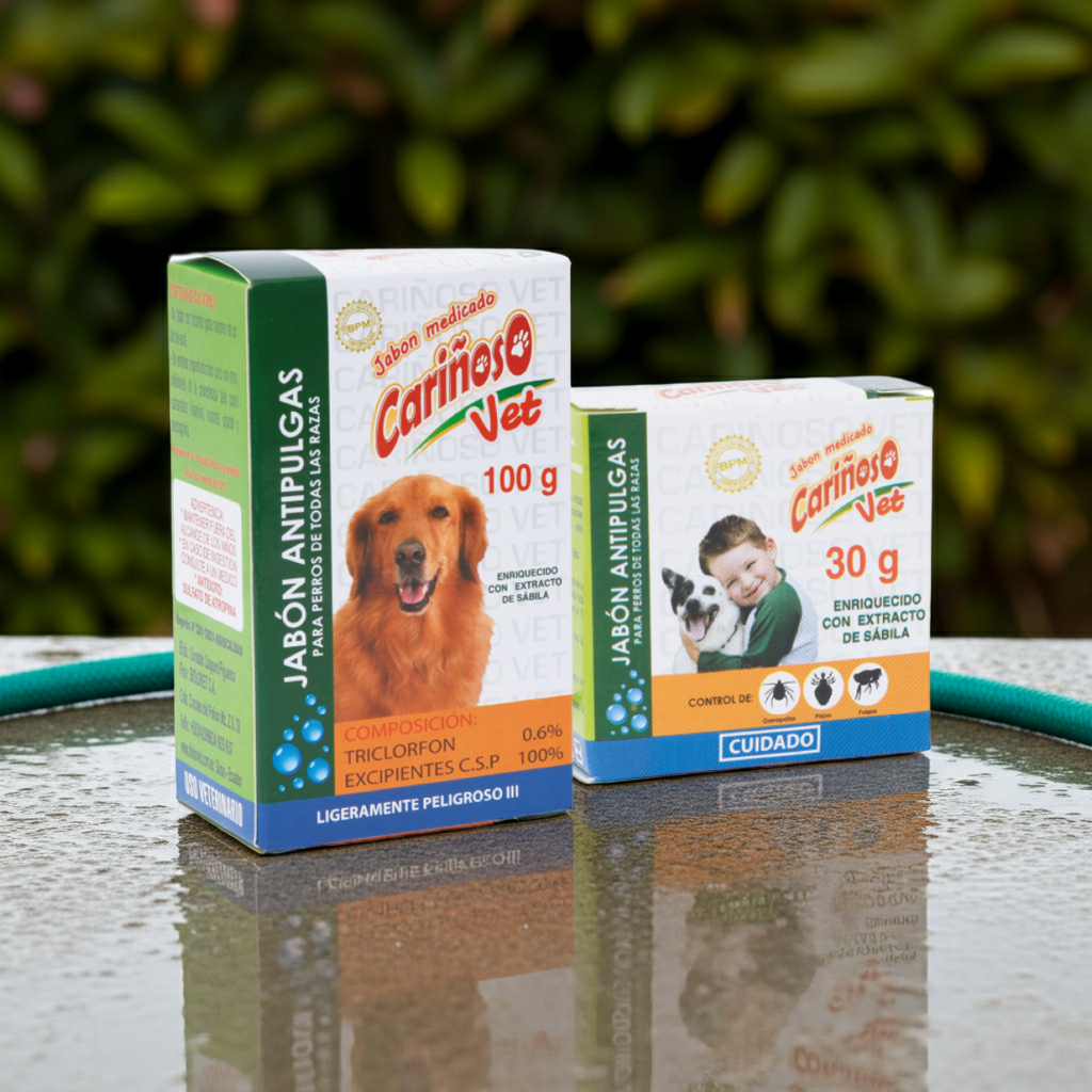 Jabon Carinoso Biolovet Aplicacion Topica Espuma Perros Control Pulgas Ecuador - Agro Campos® Online Store
