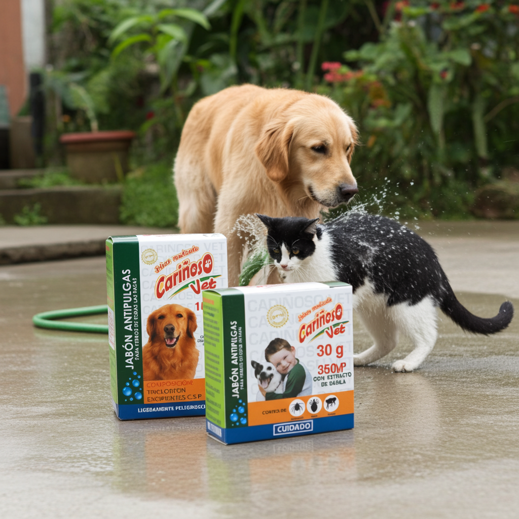 Jabon Carinoso Biolovet Melofagos Acaros Caninos Uso Veterinario Ecuador - Agro Campos® Online Store

