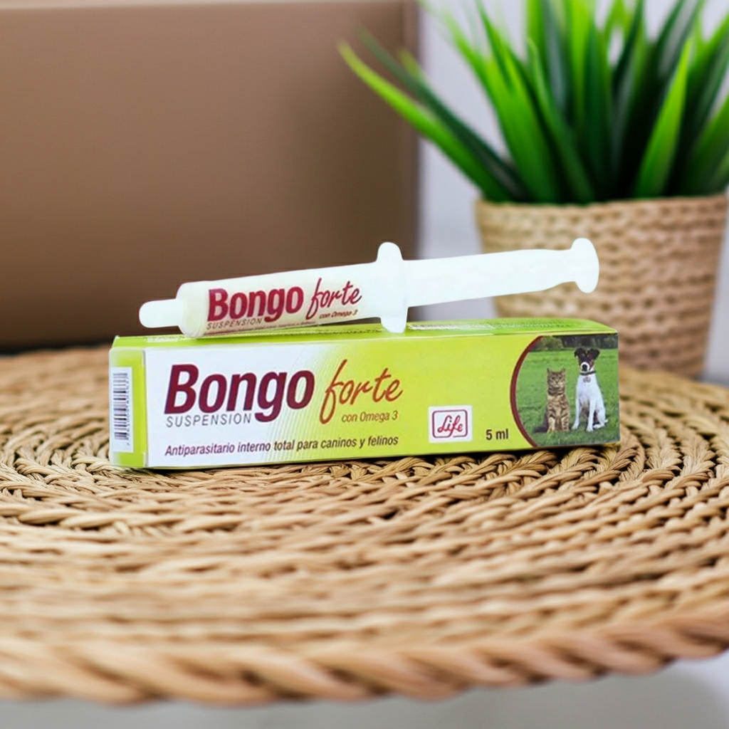 Bongo Forte Antiparasitario Mascotas