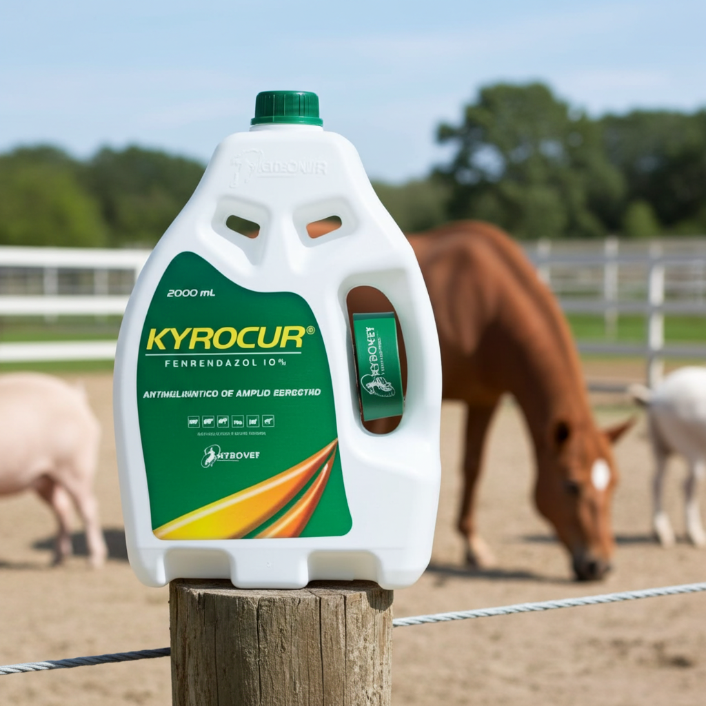 Kyrocur Febendazole Control Nematodos Gastrointestinales Pulmonares Ganado Ecuador - Agro Campos® Online Store
