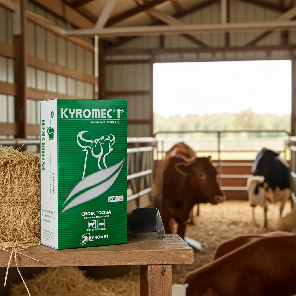 Kyromec 1% Antiparasitario Garrapatas Nuches Piojos Acaros Bovinos Ecuador - Agro Campos® Online Store