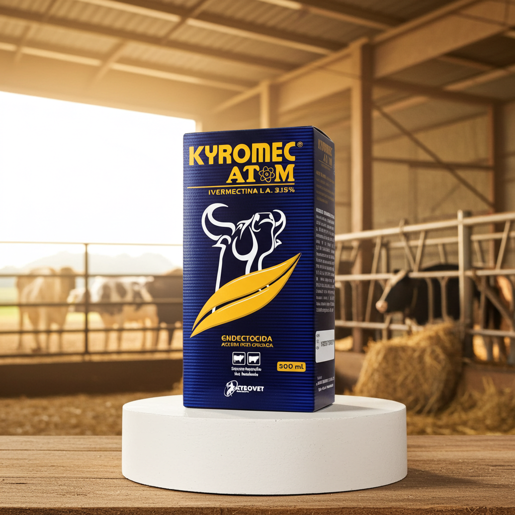 Kyromec Atom 3.15% Ivermectina Multiespecie Uso Veterinario Sanidad Animal Ecuador - Agro Campos® Online Store