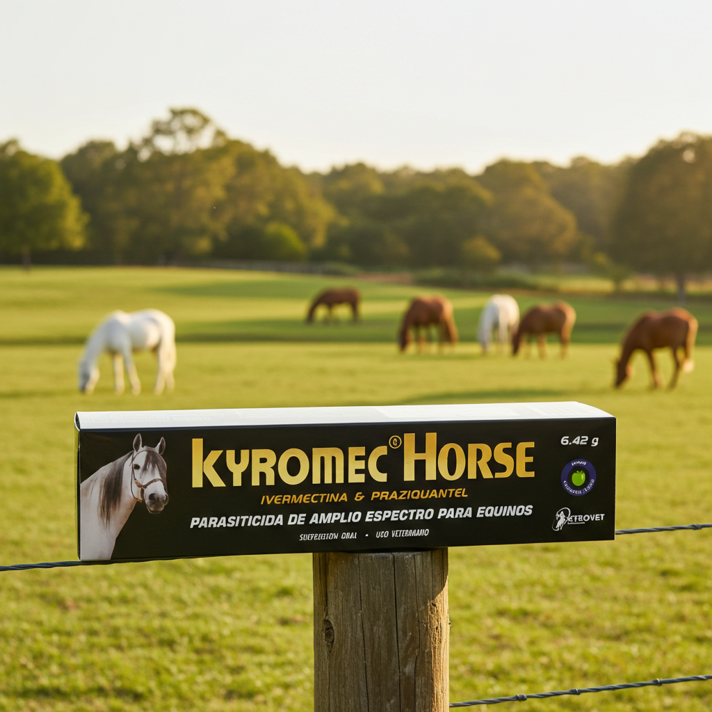 Kyromec Horse Antiparasitario Equinos Uso Veterinario Sanidad Animal Ecuador - Agro Campos® Online Store
