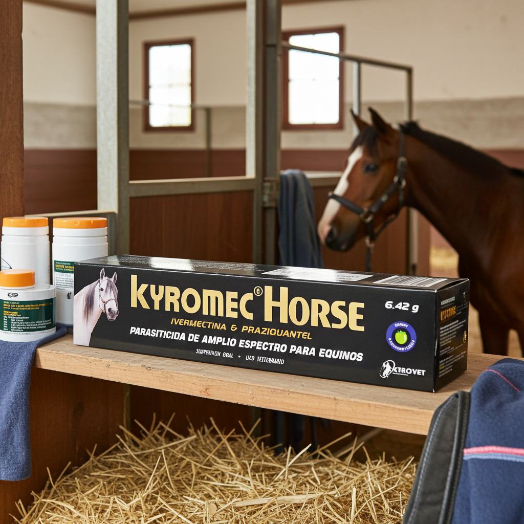 Kyromec Horse Ivermectina Praziquantel Amplio Espectro Caballos Veterinario Ecuador - Agro Campos® Online Store
