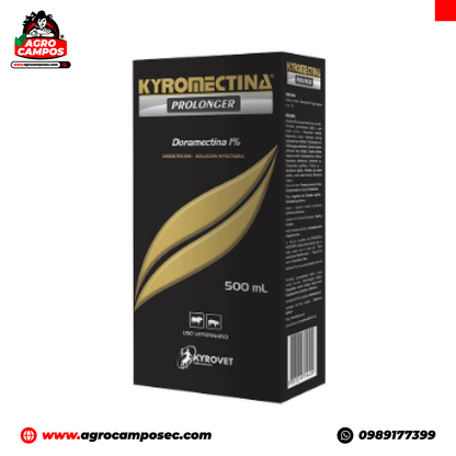 Kyromectina Prolonger Doramectina Antiparasitario Inyectable Amplio Espectro Bovinos Porcinos Ecuador - Agro Campos® Online Store
