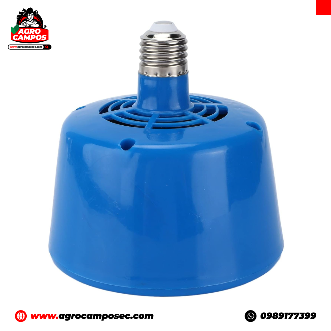 Lámpara con Ventilador de Calentamiento para Aves y Cerdos 110 V