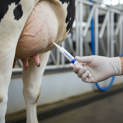 Lesporina L Aplicacion Intramamaria Mano Enguantada Holstein Mastitis Ecuador - Agro Campos® Online Store

