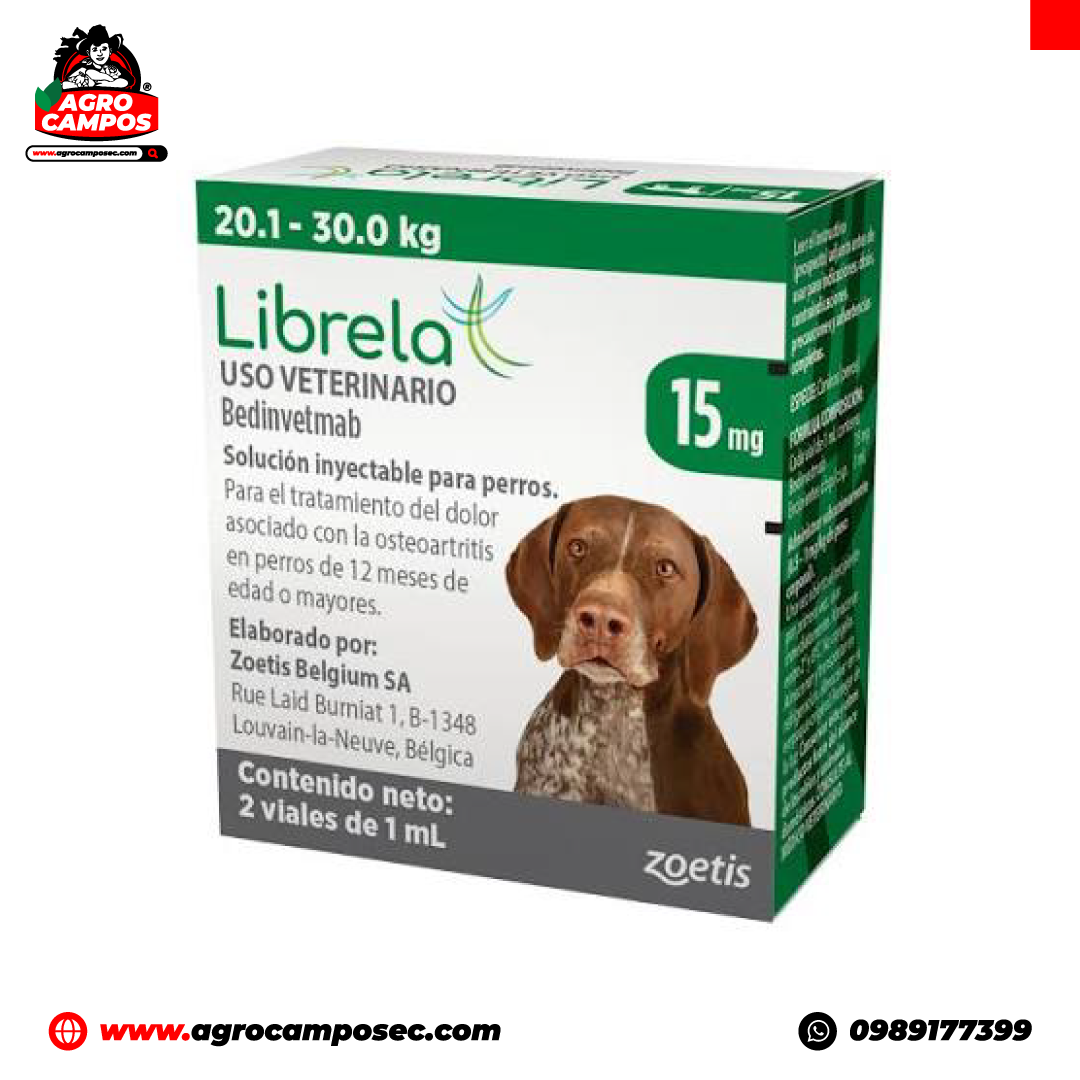 Librela Inyectable para Dolor por Osteoartritis en Perros