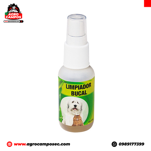 Limpiador Bucal Spray Oral Calendula Clavo Menta Perros Gatos Higiene Dental Ecuador - Agro Campos® Online Store
