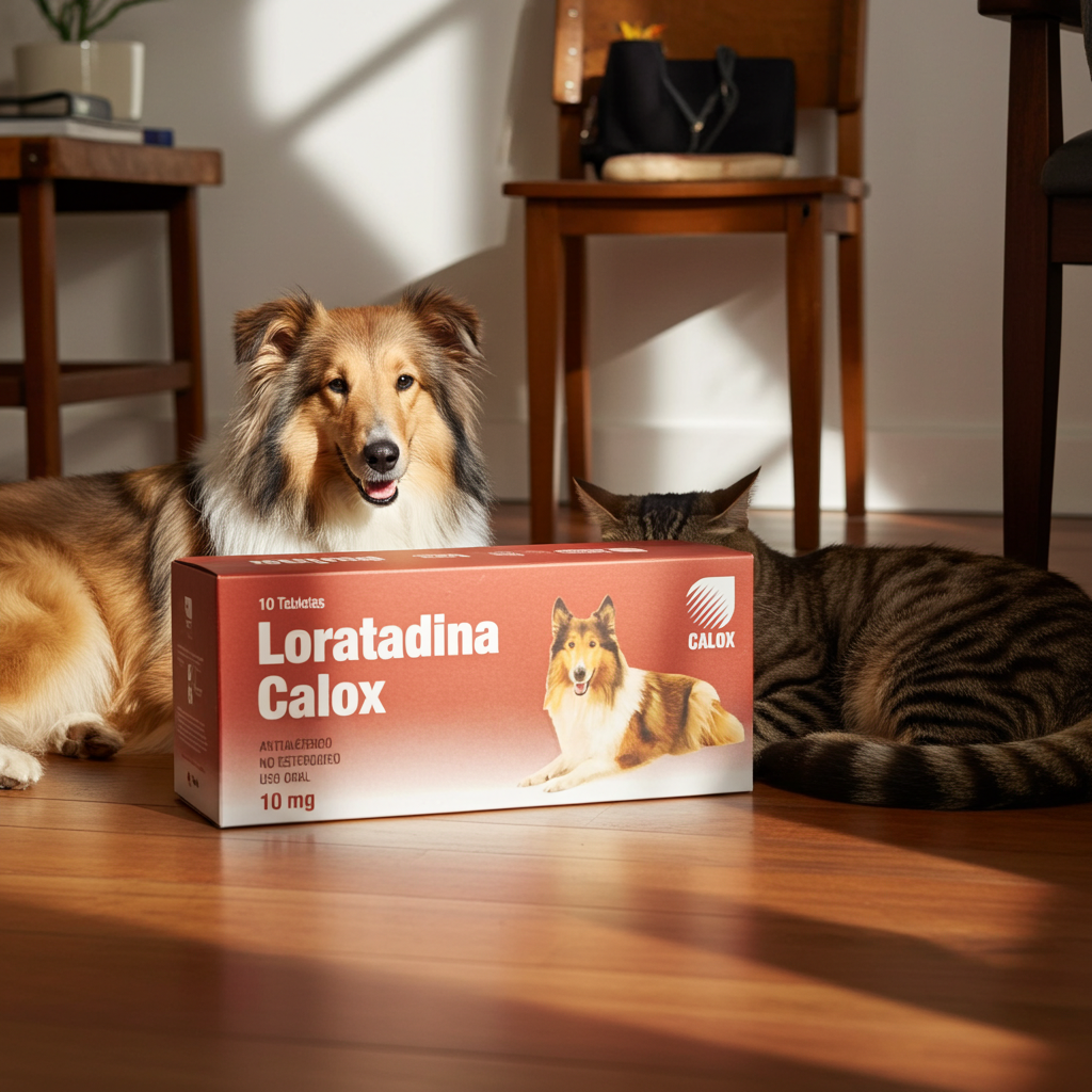Loratadina Calox Control Alergias Dermatitis Prurito Caninos Felinos Ecuador - Agro Campos® Online Store
