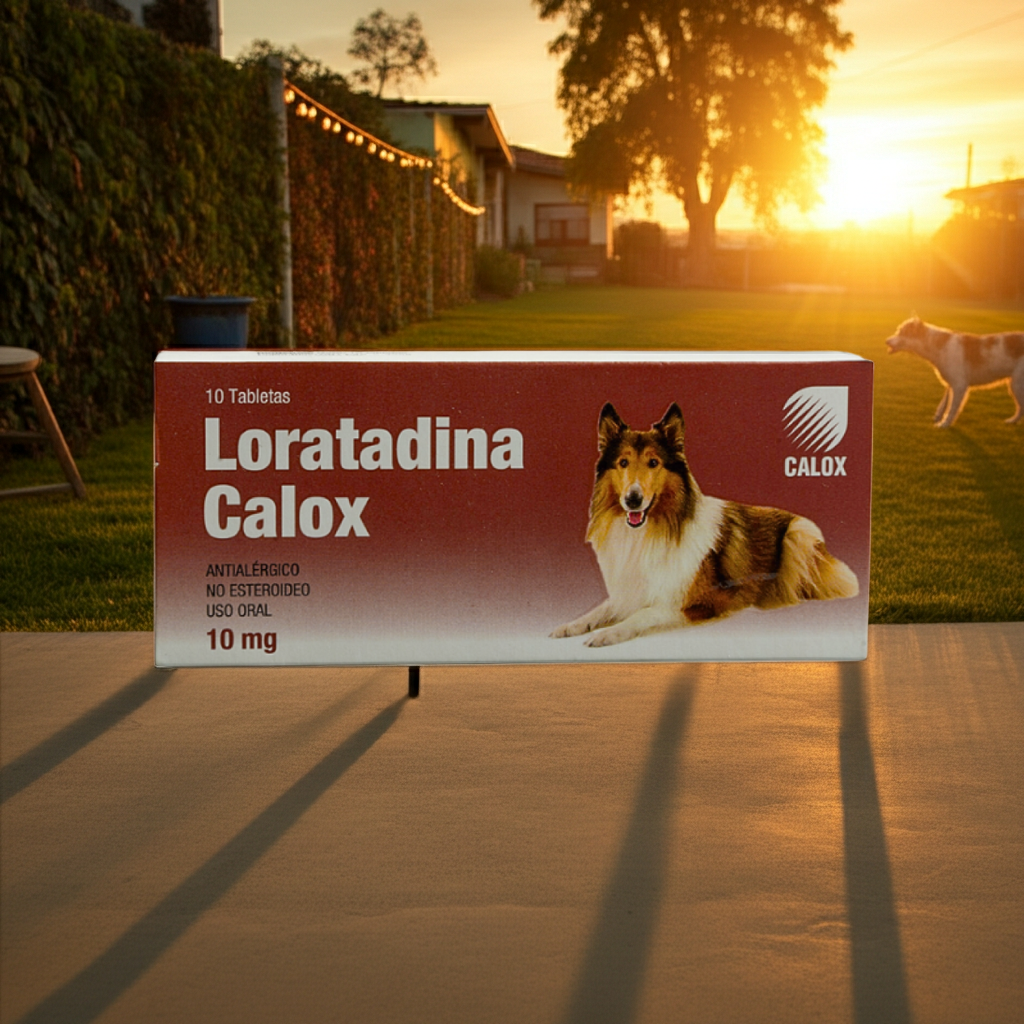 Loratadina Calox Hipersensibilidad Urticaria Rinitis Alergica Mascotas Ecuador - Agro Campos® Online Store
