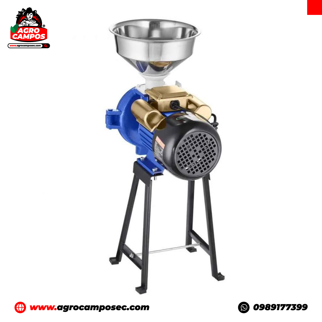 Molino para Granos Secos 4 HP 110 V