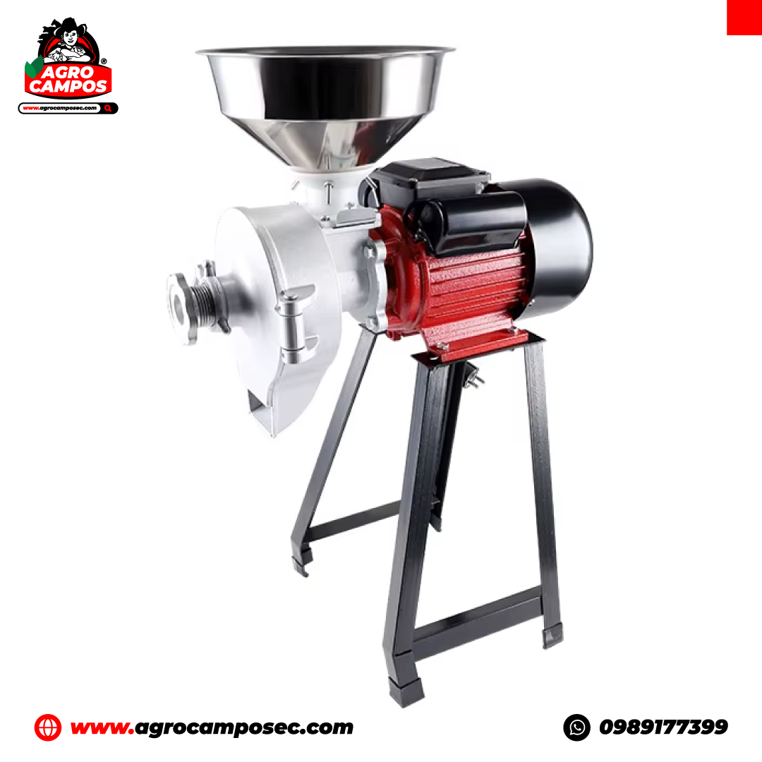 Molino para Granos Secos y Húmedos 4 HP 110 V