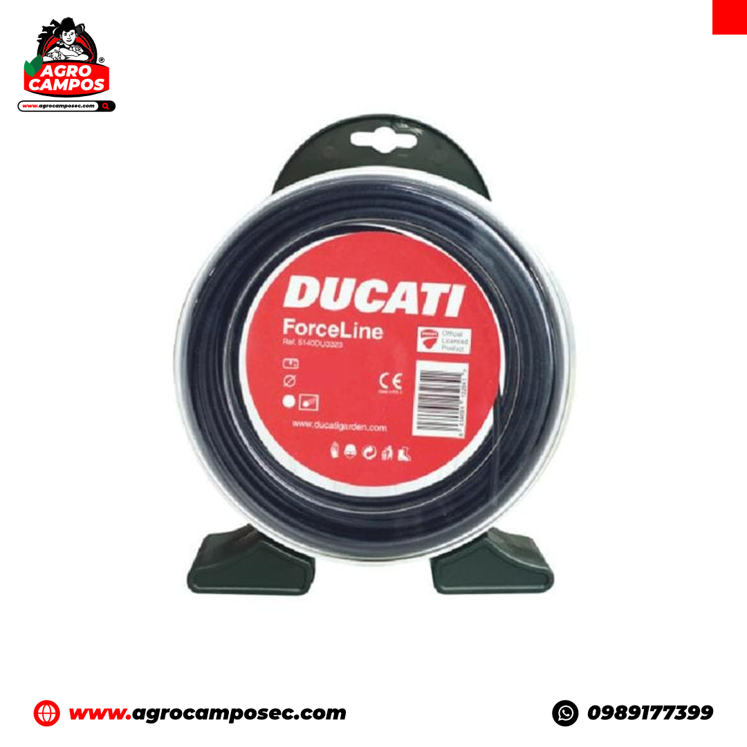 Nylon Ducati Force Line Redondo para Desmalezadora