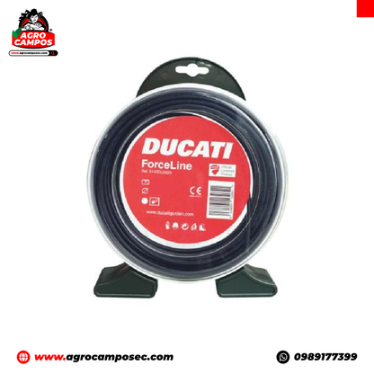 Nylon Ducati Force Line Redondo para Desmalezadora