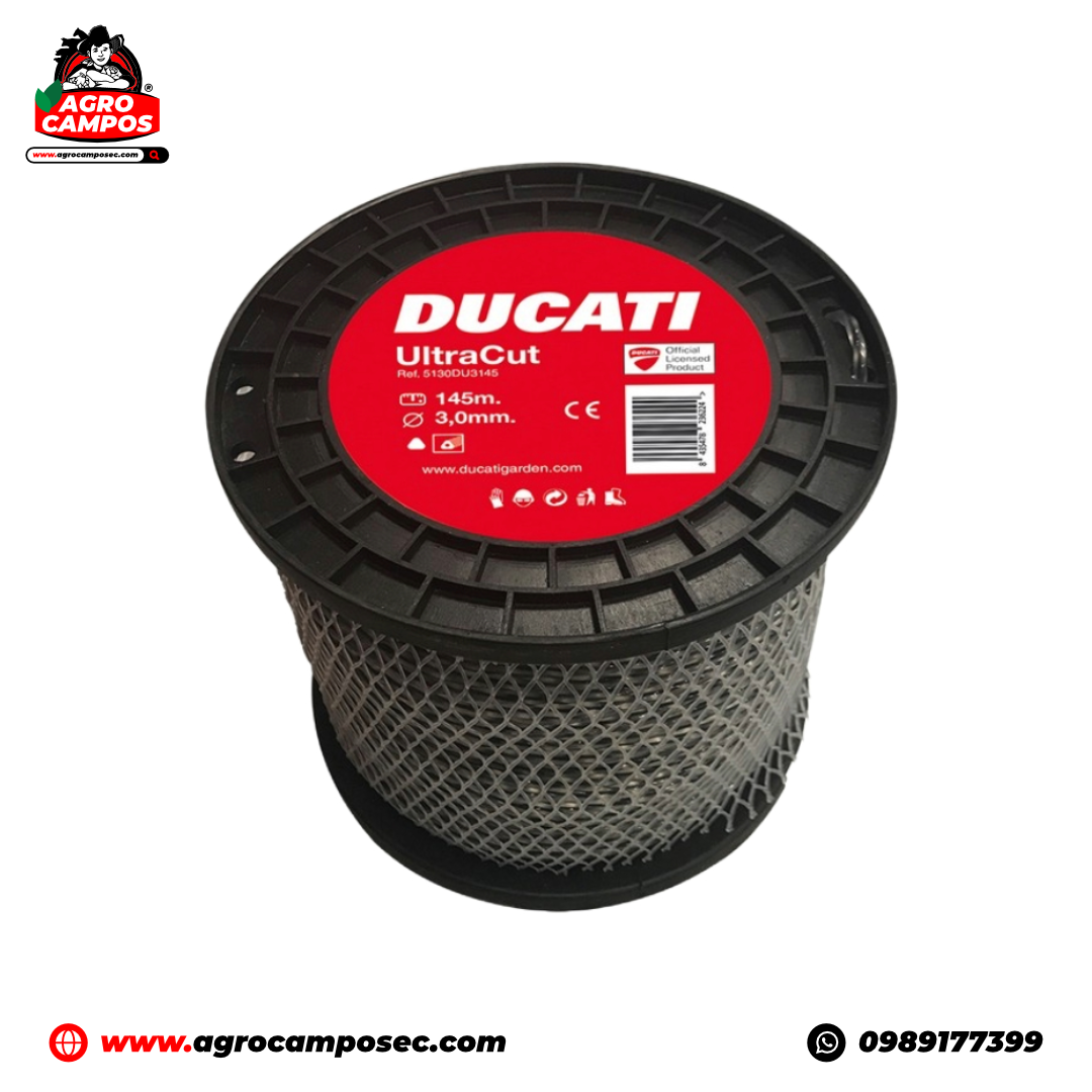 Nylon Ducati Ultracut Trifase para Desmalezadora