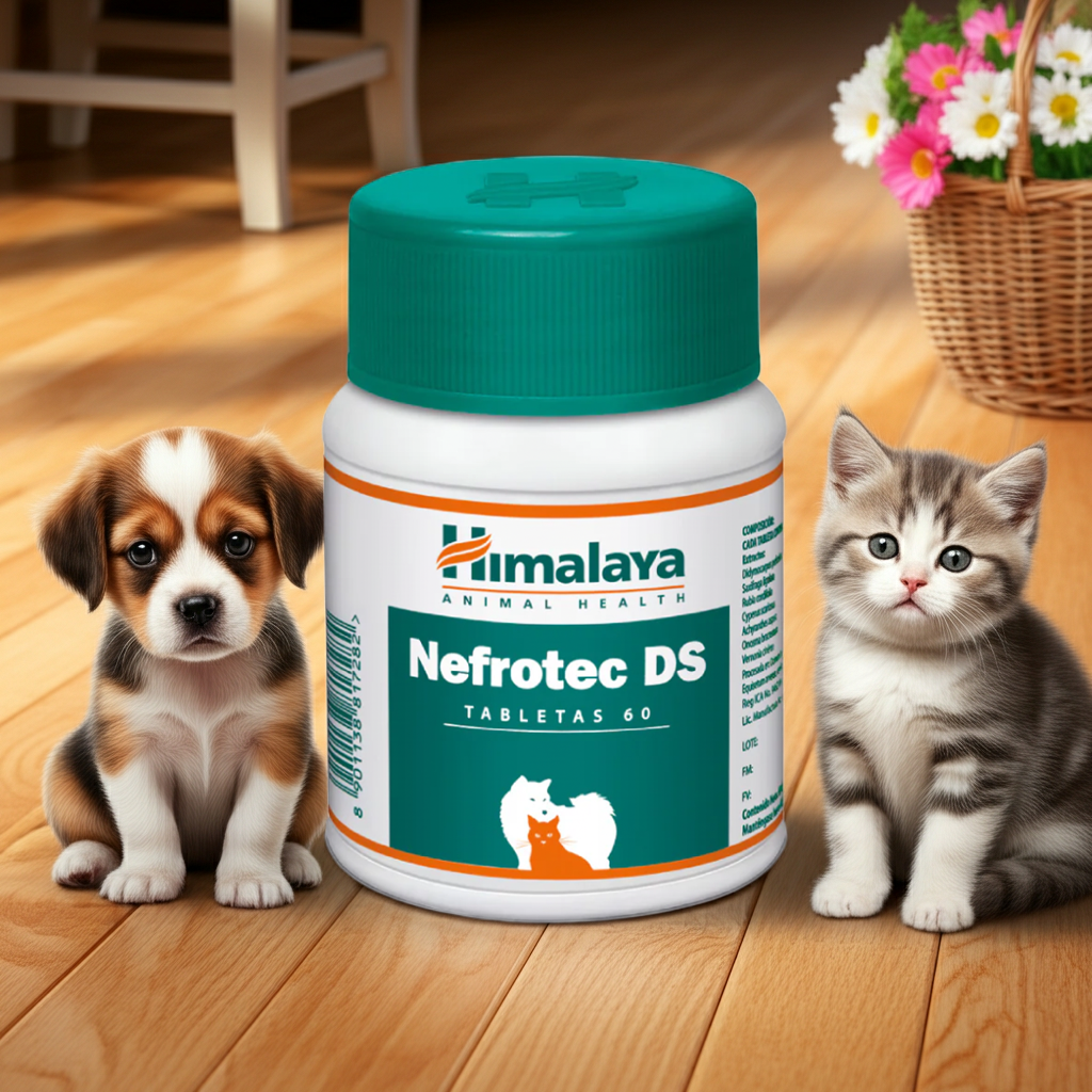 Nefrotec DS Himalaya Formulacion Herbal Salud Renal Urinaria Perros Gatos Ecuador - Agro Campos® Online Store
