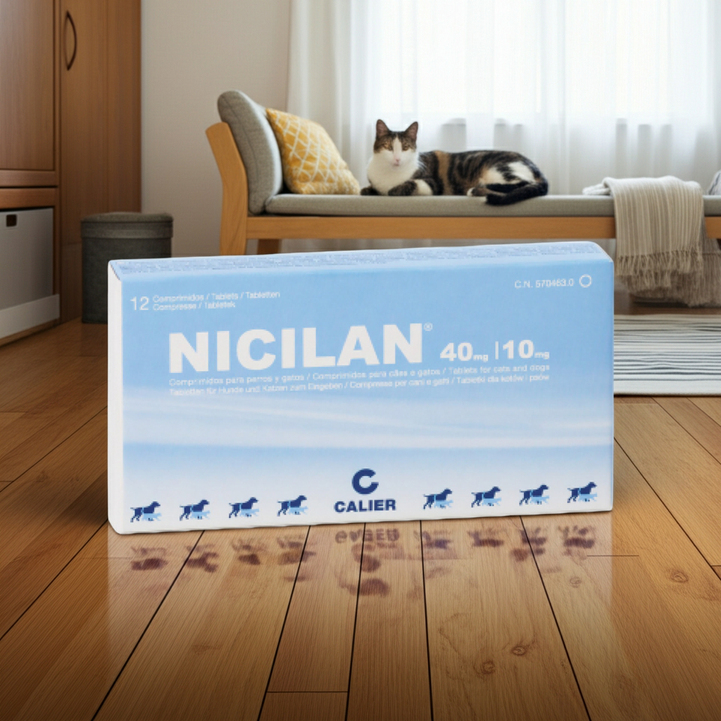 Nicilan 40 10 Tratamiento Infecciones Piel Respiratorias Perros Gatos Ecuador - Agro Campos® Online Store
